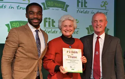 Nailsworth Lib Dem Mayor Accepts Award